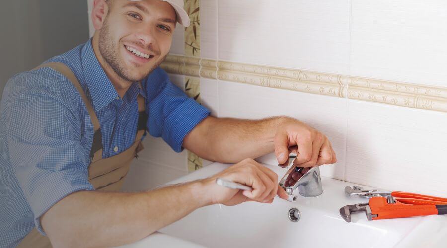 Professional sink repair in Burt, NY